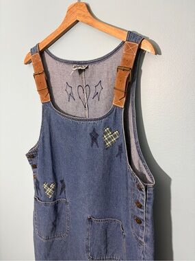 Denim Overall Dress